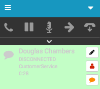 Chat interaction disconnected