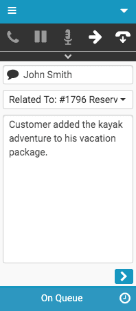 Interaction Log window
