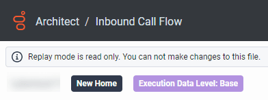Execution data level indicator