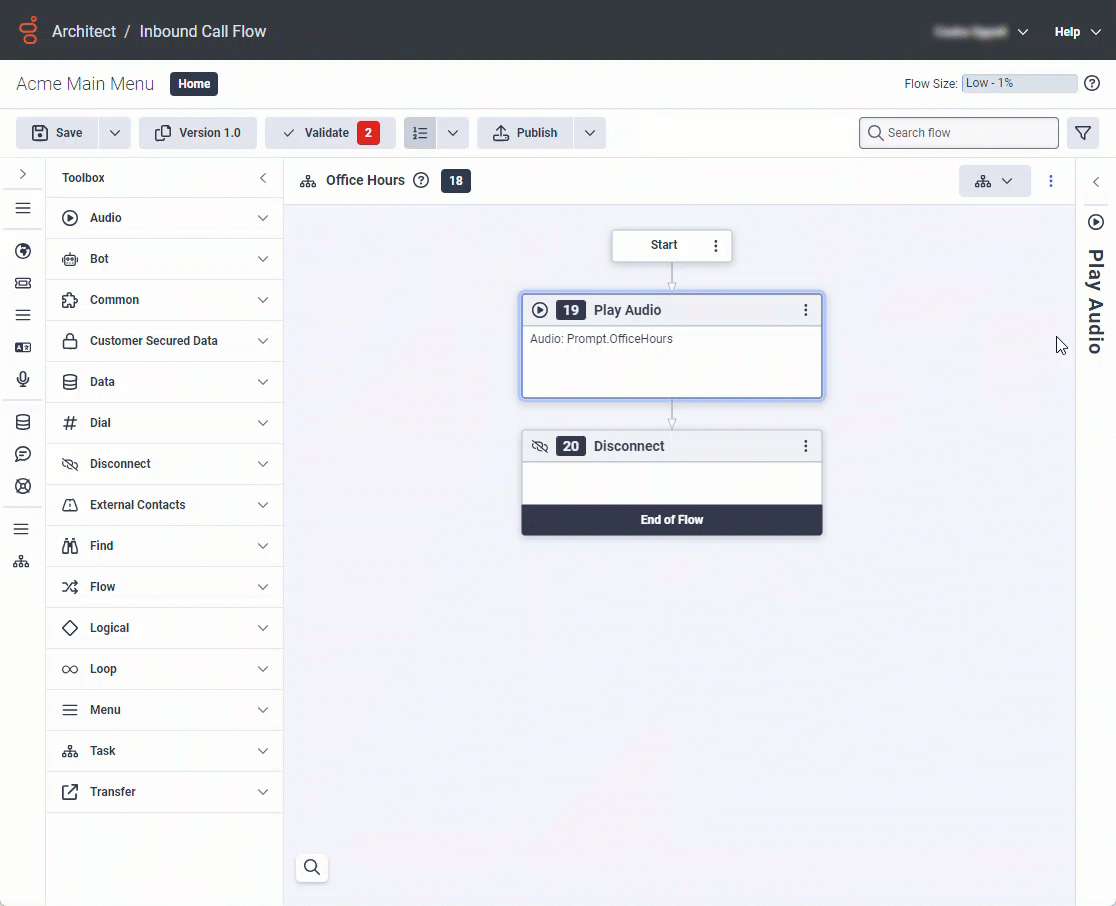 Switch task or state