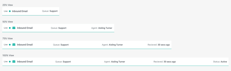 Change the customer journey tab layout