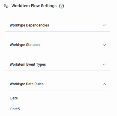 Worktype Date Rules in Workitem Flow Settings in Architect