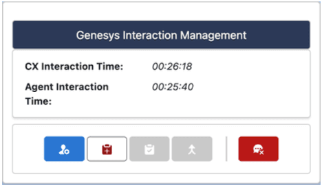 This image is a screenshot of the Genesys Interaction Management in the digital and AI setup.