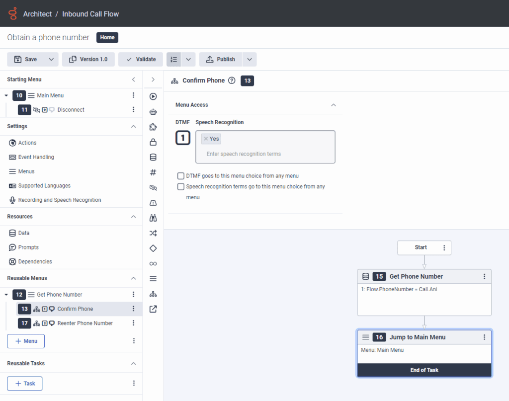 Click to enlarge. Confirm Phone