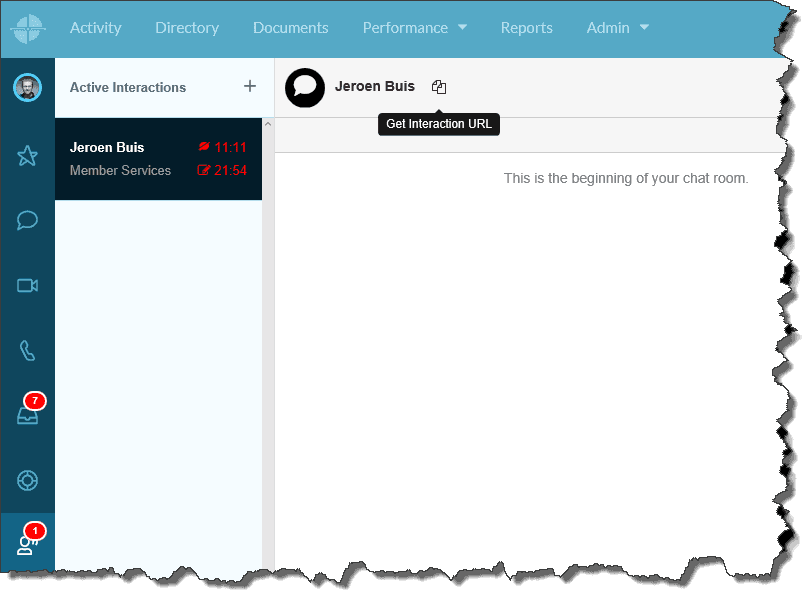 Click to enlarge. agent ui copy