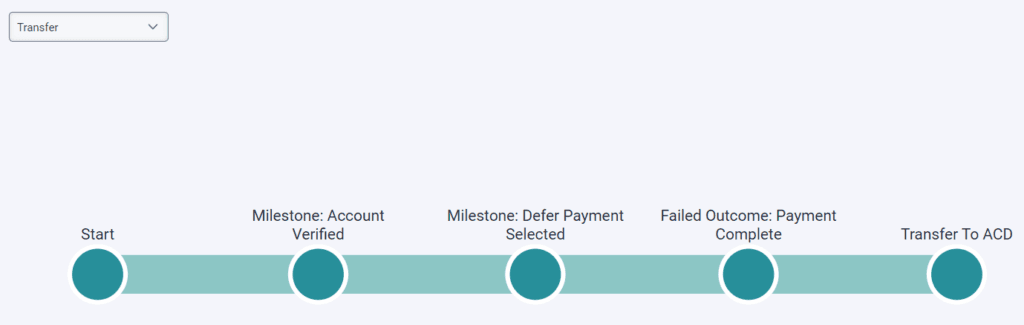 Click to enlarge. Journey Flows example showing Transfer paths