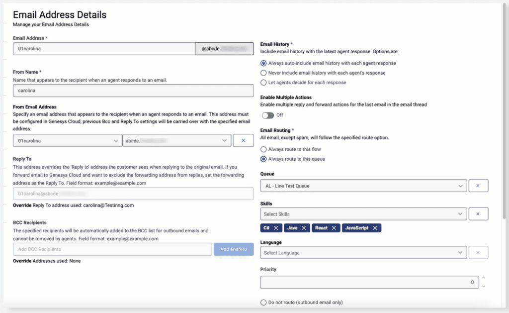 Click to enlarge. Before new email UI.
