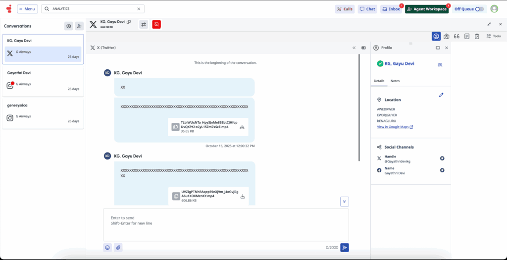 Click to enlarge. Before Agent desktop without GBP